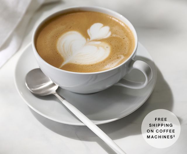 free shipping on coffee machines