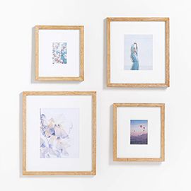 4-Piece Wood Gallery Frame Set