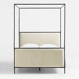 Dahlia Upholstered Canopy Bed