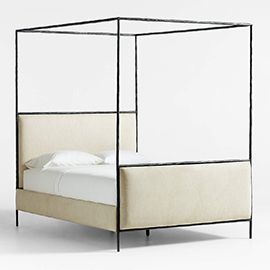 Dahlia Upholstered Canopy Bed