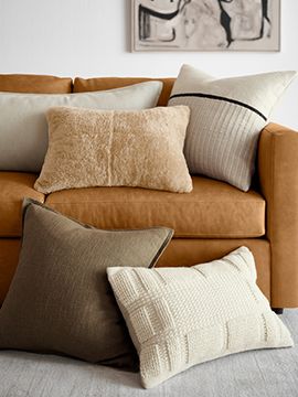 style pillows & throws