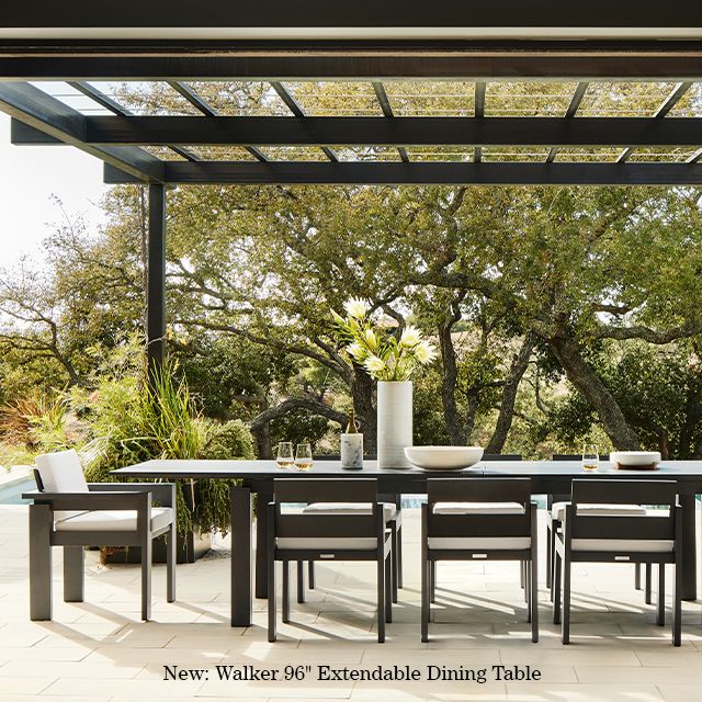 Walker 96" Extendable Dining Table