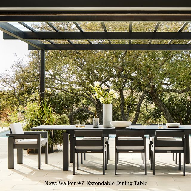 new: Walker 96" Extendable Dining Table