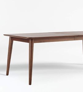 Tate 78" Walnut Extendable Dining Table