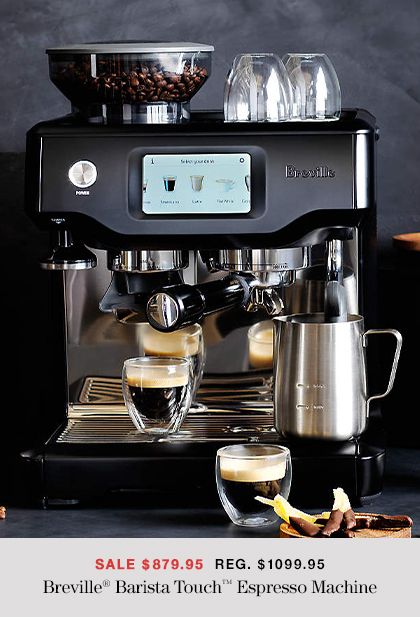 Breville Barista Touch Black Truffle Espresso Machine