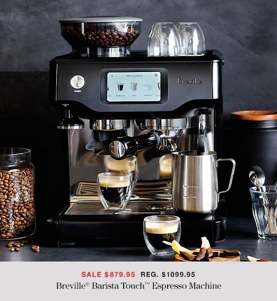 Breville Barista Touch Black Truffle Espresso Machine