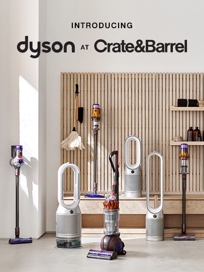 introducing dyson at Crate&Barrel