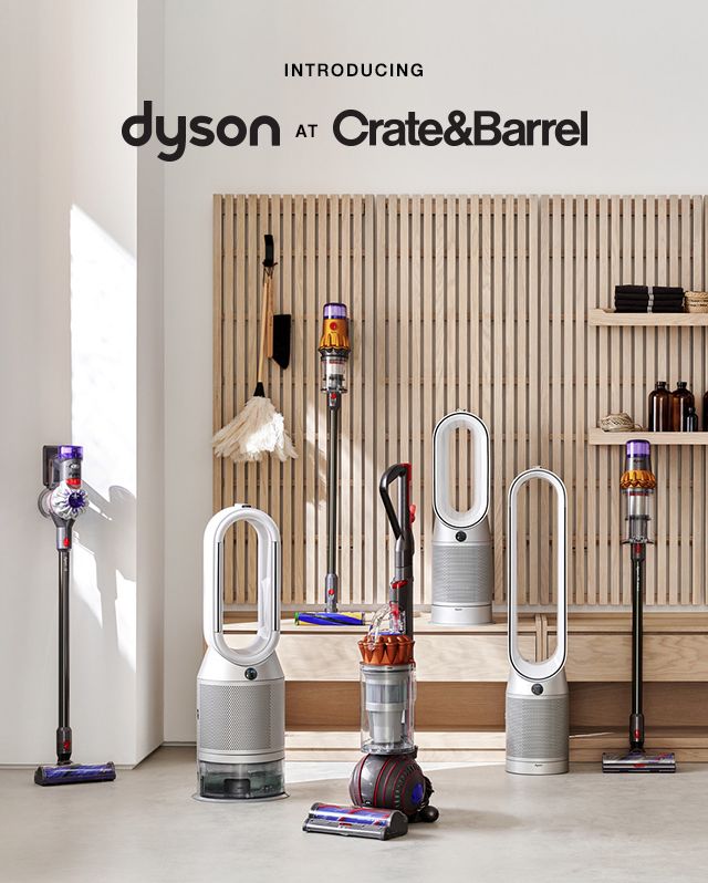 introducing dyson at Crate&Barrel