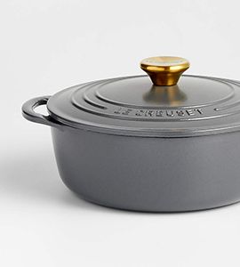 Le Creuset Graphite 2.75-Qt. Shallow Round Dutch Oven