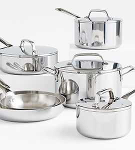 Crate & Barrel EvenCook Core 10-Pc. Cookware Set