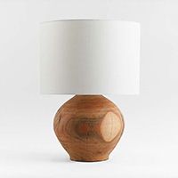 wood table lamp