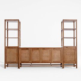 BLAKE MEDIA CONSOLE WITH CABINETS