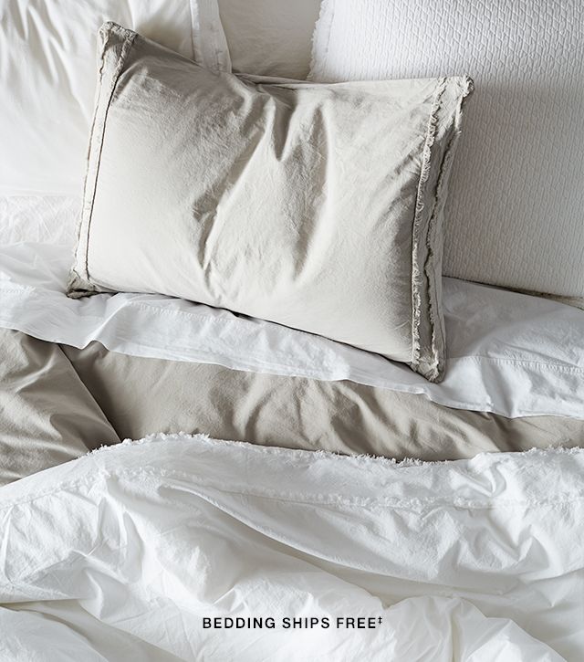 wrap yourself in softness: 20% off select bedding