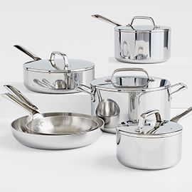 Crate & Barrel EvenCook Core™ 10-Pc. Cookware Set