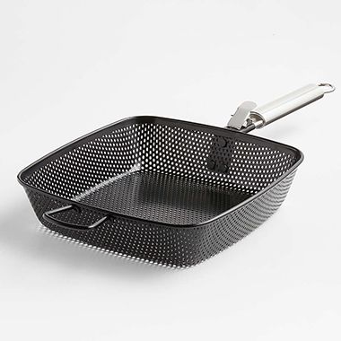 Crate & Barrel Square Fry Pan