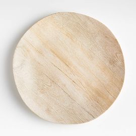 Faux Bois Melamine Dinner Plate