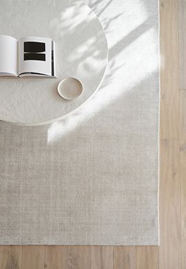 Laval Viscose Ivory Area Rug