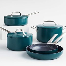 20% off EvenCook Ceramic Deep Teal and Terracotta cookware