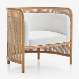 Fields Cane Accent Chair