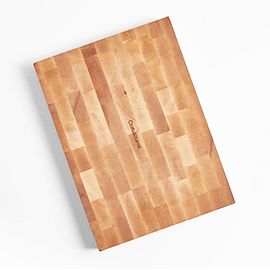 Crate & Barrel Reversible Maple End-Grain Cutting Board