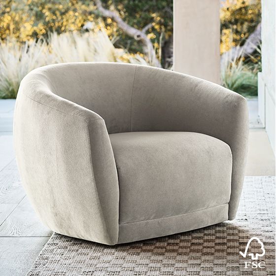 valen swivel accent chair