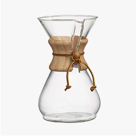 Chemex® 8-Cup Glass Pour-Over with Wood Collar