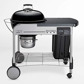 Weber® Performer Deluxe Black Outdoor Charcoal Grill