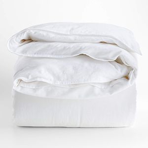 organic white duvet