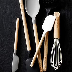 C&B Silicone and Wood Utensils