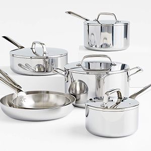 C&B EvenCook Core™ 10-Pc. Stainless Steel Cookware Set