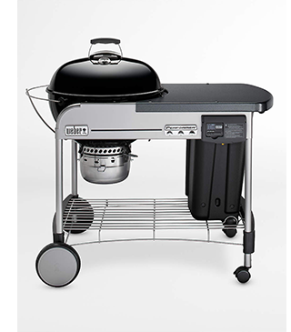 Weber® Performer Deluxe Black Outdoor Charcoal Grill