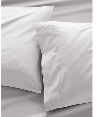 400 Thread Count Sateen Standard Pillow Cases, Set of 2