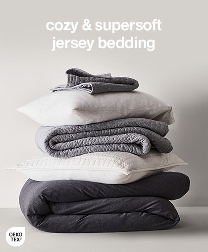 Just launched: cozy & supersoft jersey bedding