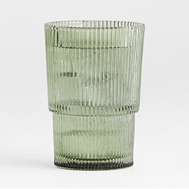 Atwell Green Highball Glass