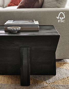 Kota Black Side Table