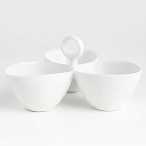 Mercer White 3-Part Divided Server