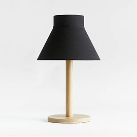 Finley Wooden Adjustable Table Lamp