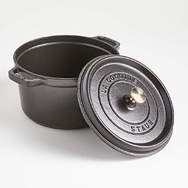 Staub® 5-Qt. Matte Black Tall Round Cocotte