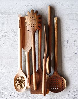 Kitchen by Crate Acacia Utensils