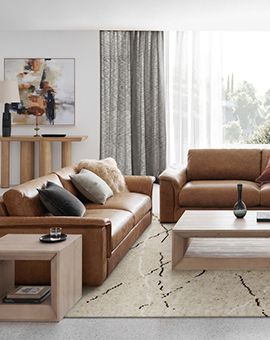 Wythe Leather Sofa