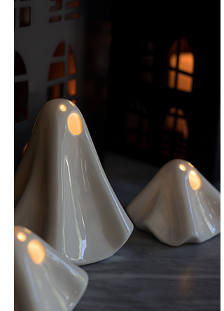 Ceramic LED Ghosts