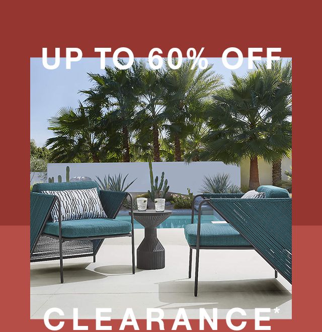 Up to 60% off clearance*