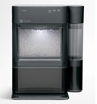 GE Profile ™ Opal ™ 2.0 Black Stainless Nugget Ice Maker with Side Tank