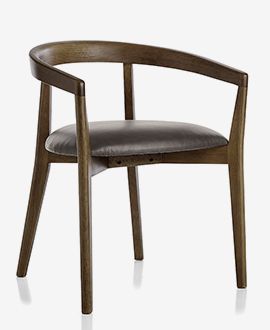 Cullen Shiitake Dining Chair