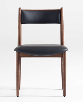 Petrie Brown Leather Chair