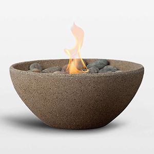TerraFlame Basin Tabletop Fire Bowl