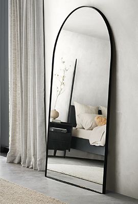 edge arch floor mirror