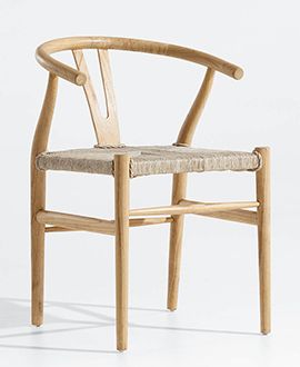Crescent Natural Dining Chair