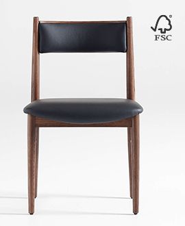 Petrie Leather Dining Chair