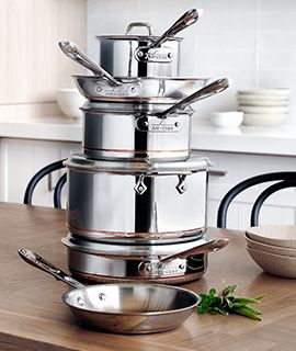 $200 off All-Clad® Copper Core 10-Piece cookware set‡